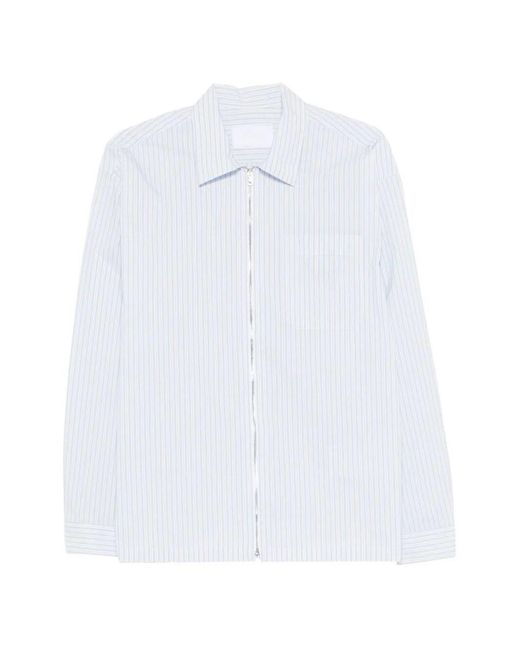 Prada White Re-Nylon Shirt for men