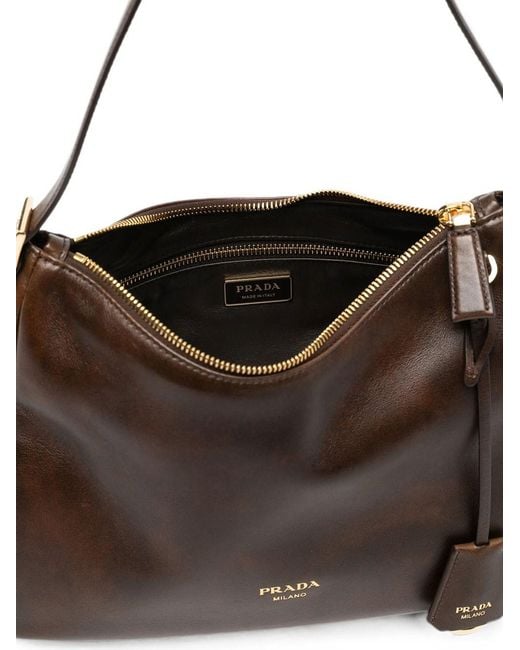 Prada Brown Shoulder Bag