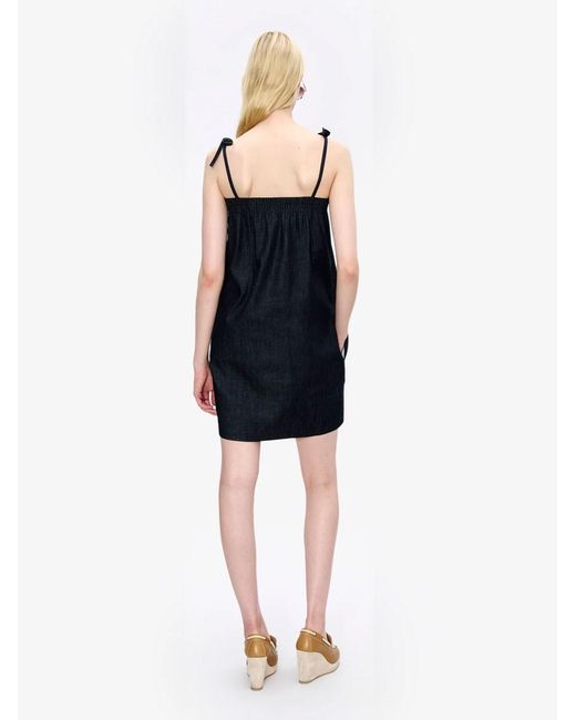 A.P.C. Blue Iris Straight-Cut Denim Dress