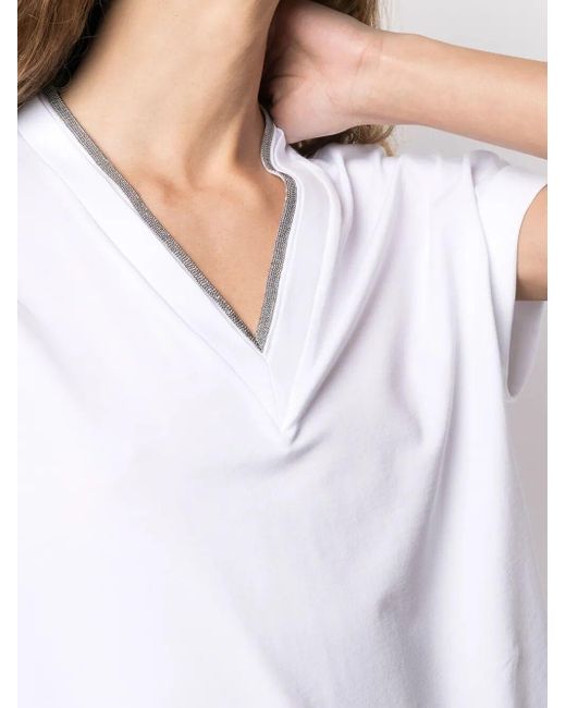 Brunello Cucinelli White Topwear