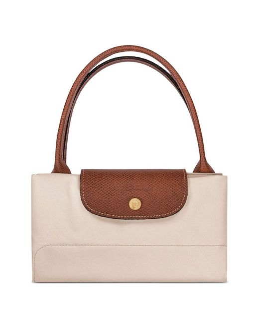 Longchamp Natural Le Pliage Original L Handbag