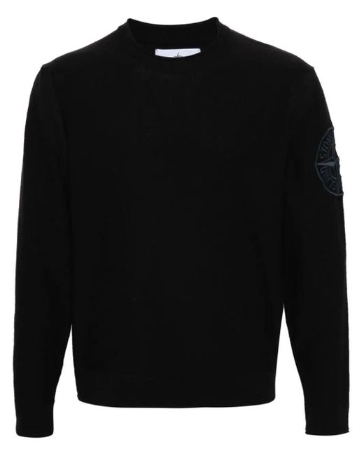 Stone Island Black Sweaters for men