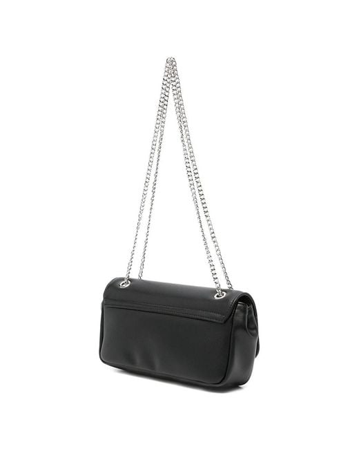 Vivienne Westwood Black Chain Crossbody Purse
