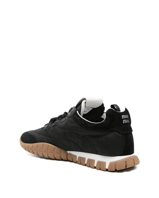 Miu Miu Black Sneakers Tyre