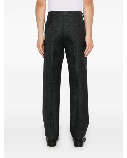 Prada Black Cotton Trousers for men