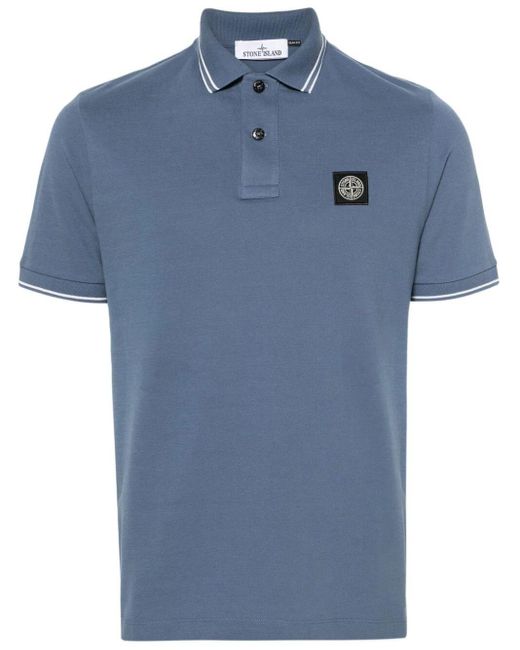 Stone Island Blue T-Shirts & Tops for men