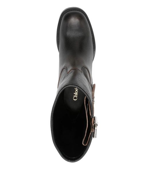 Chloé Black Dakota Boots