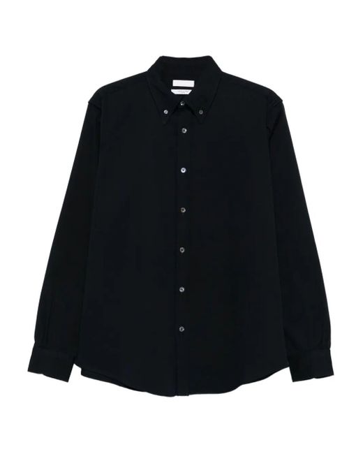 Cellar Door Black Heavy Cotton Sage Shirt for men