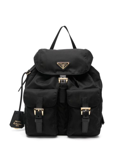 Prada Black Small Re-nylon Backpack