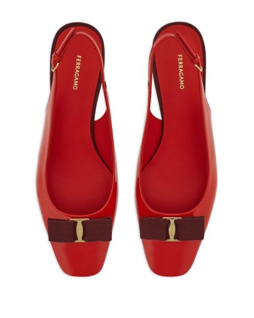 Ferragamo Red Ferragamo Sandals