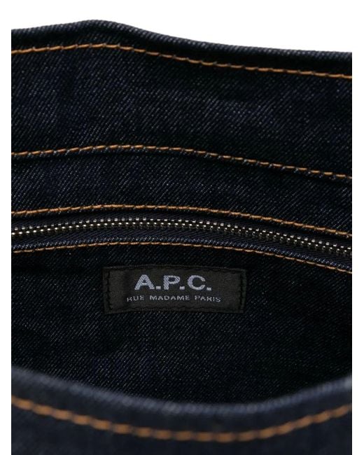 A.P.C. Blue Tote Axel Bags