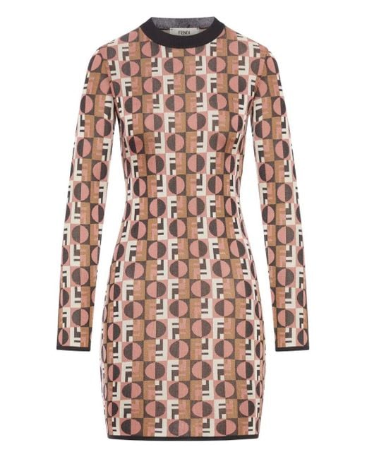 Fendi Natural Optical Dress