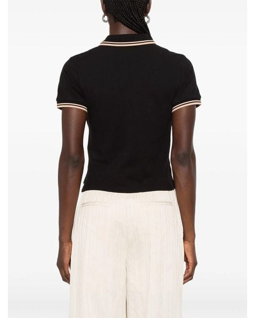Vivienne Westwood Black Polo Mini Classic With Orb Embroidery