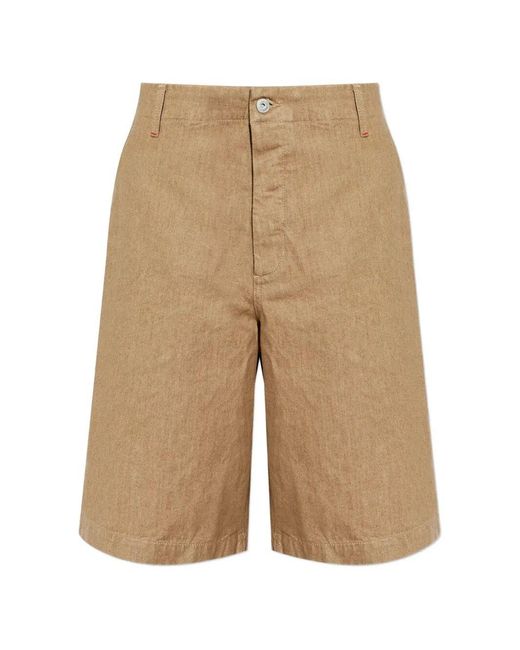 Jacquemus Natural Le Short De-Nimes Pastro for men