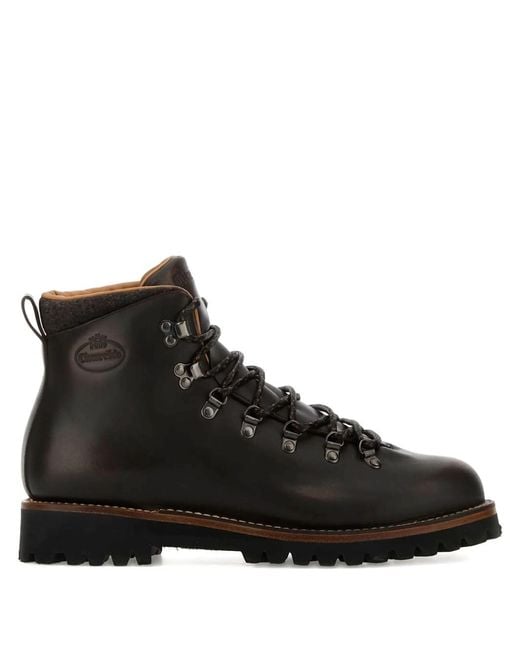 Church's Black Poulton Lace-Up Ankle Boots for men