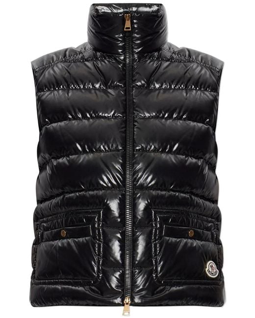 Moncler Black Frelon Padded Vest