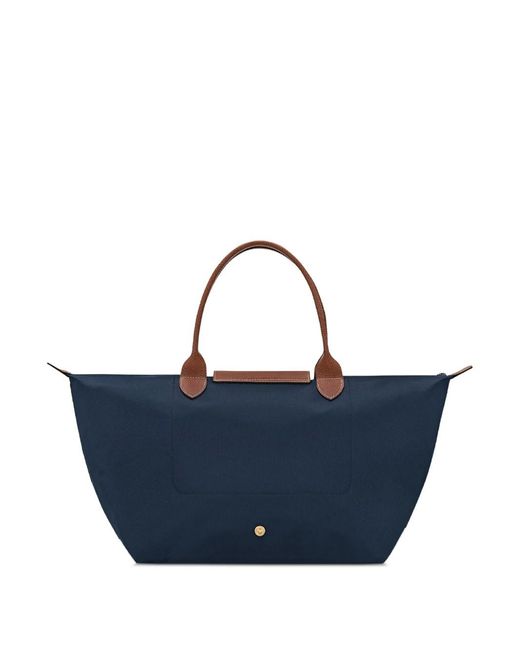 Longchamp Blue L Le Pliage Original Handbag