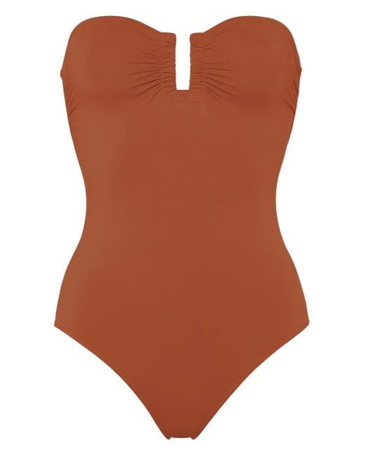 Eres Brown Cassiopée Mini Swimsuit