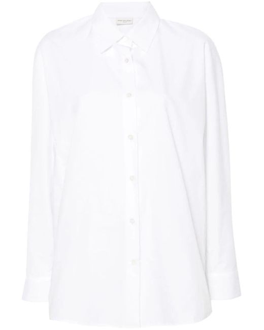 Dries Van Noten White Casio Shirt