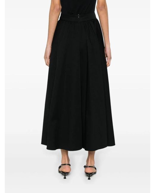 Patou Black Full Circle Skirt