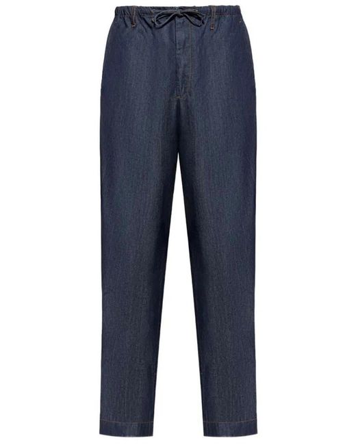 Dries Van Noten Blue Penny Jeans for men