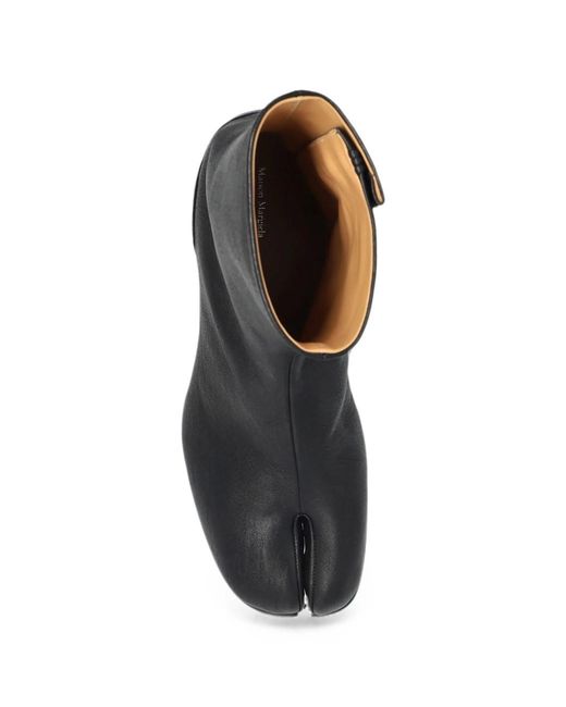 Maison Margiela Black Tabi Ankle Boots for men