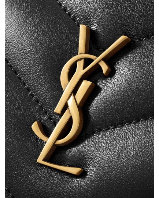 Saint Laurent White Loulou Camera Bag