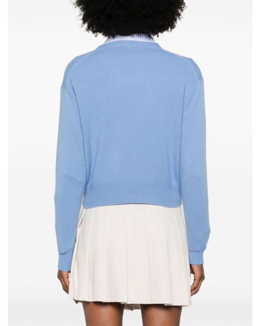 Polo Ralph Lauren Blue Sloping Shoulders Pullover