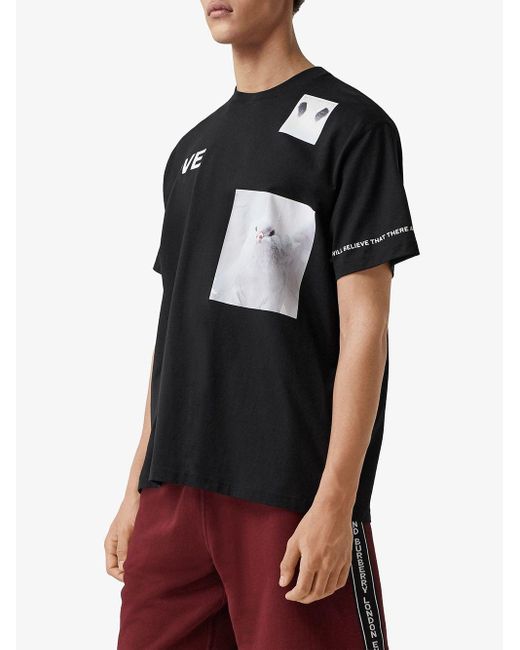 Burberry Cotton Shakespeare S Quotes Printed T Shirt In Black For Men Save 33 Lyst