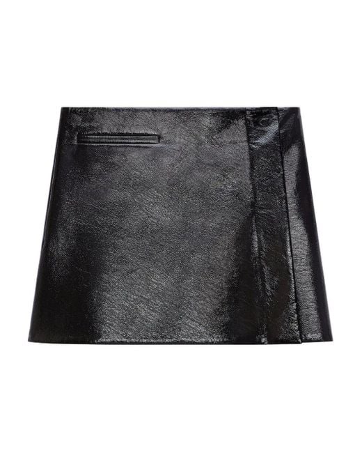 Courreges Black Miniskirt