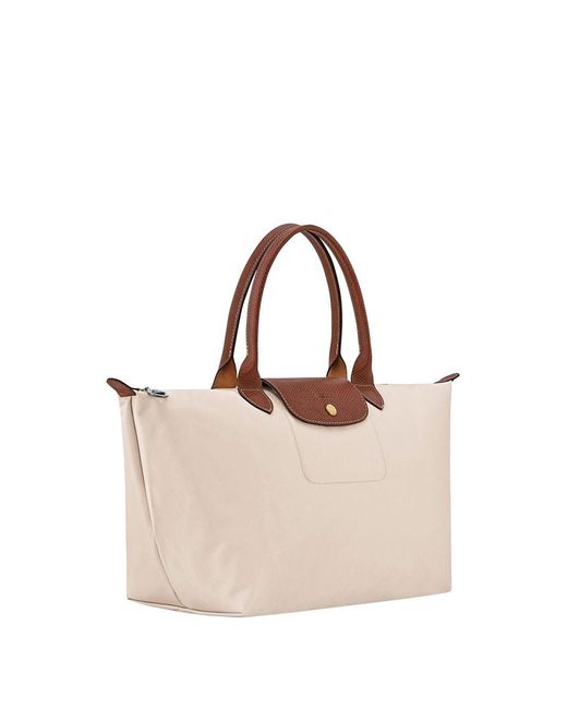 Longchamp Natural Le Pliage Original L Handbag