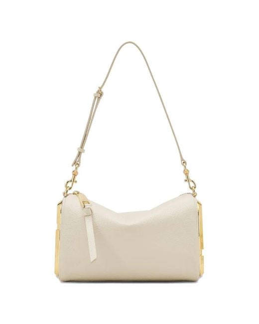 Marc Jacobs White Snapshot Leather Shoulder Bag