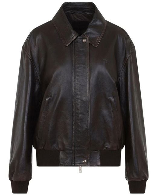 Prada Black Leather Jacket
