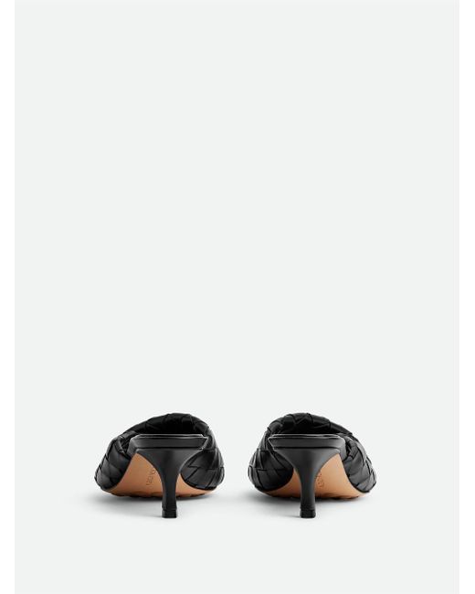 Bottega Veneta Black Blink Mule Sandal