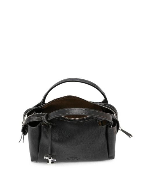 Tod's Black T Timeless Mini Bag