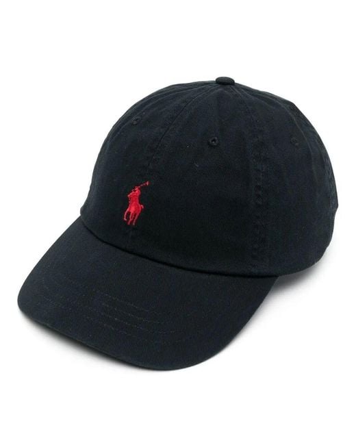 Polo Ralph Lauren Blue Logo-Embroidered Cotton-Twill Baseball Cap for men