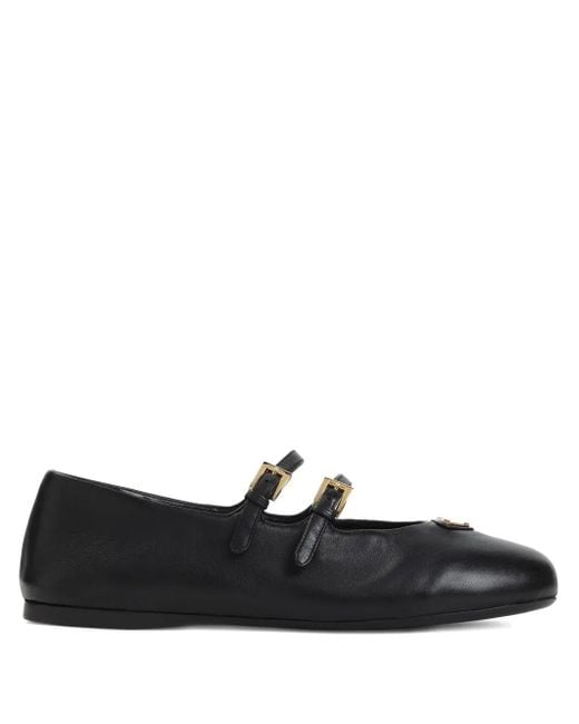 Prada Black Ballet Flats