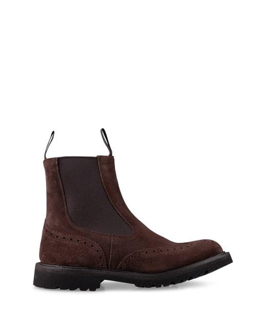 Tricker's Brown Henry Boots for men