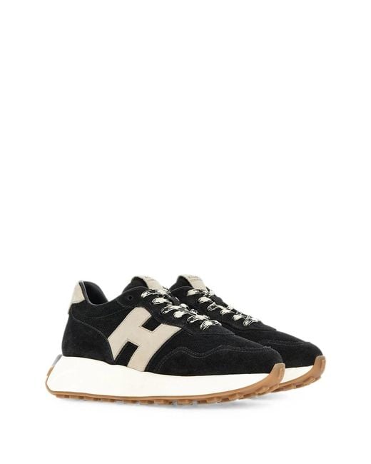 Hogan Black H641 Sneakers