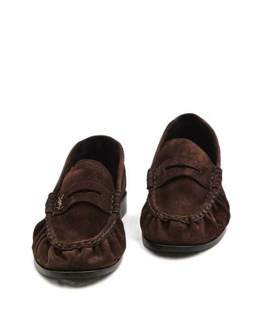 Saint Laurent Brown Le Loafer for men