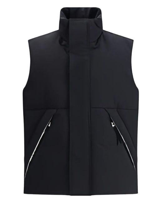 Laminar Black Zip-pocket Down Gilet for men