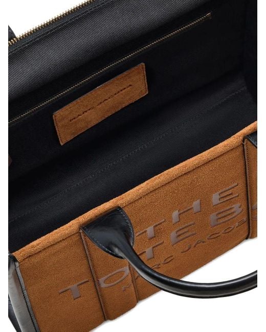 Marc Jacobs Brown The Suede Medium Tote Bag