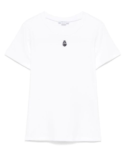 Alexander McQueen White T-Shirts And Polos