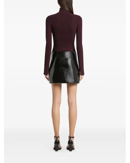 Courreges Black Miniskirt