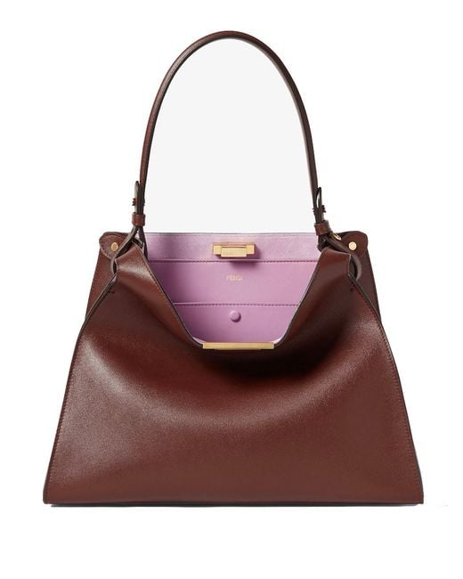 Fendi Purple Way Medium Bag