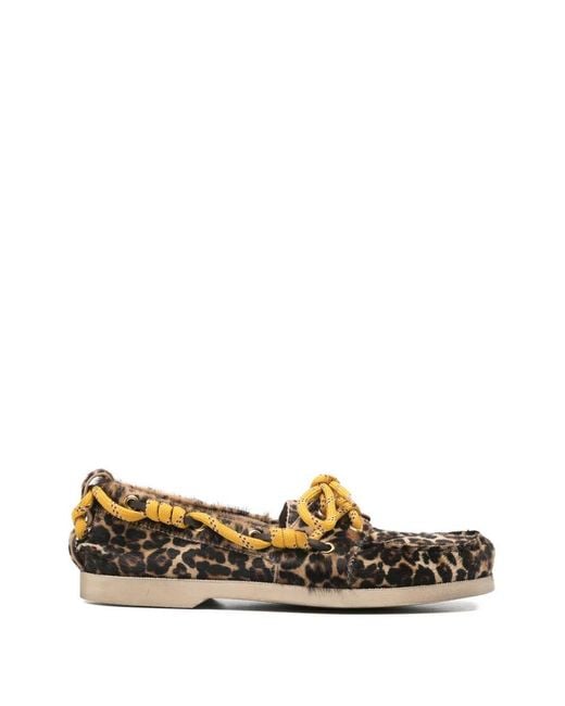 Golden Goose Deluxe Brand White Cruise Leather Loafers