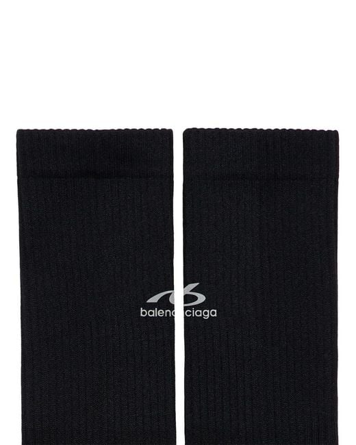 Balenciaga Black Techwear Technical Socks