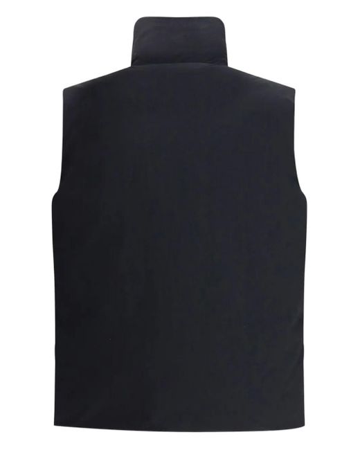 Laminar Black Zip-pocket Down Gilet for men