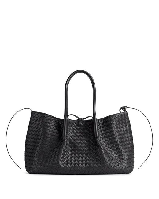 Bottega Veneta Black Large Pinacoteca Tote Bag