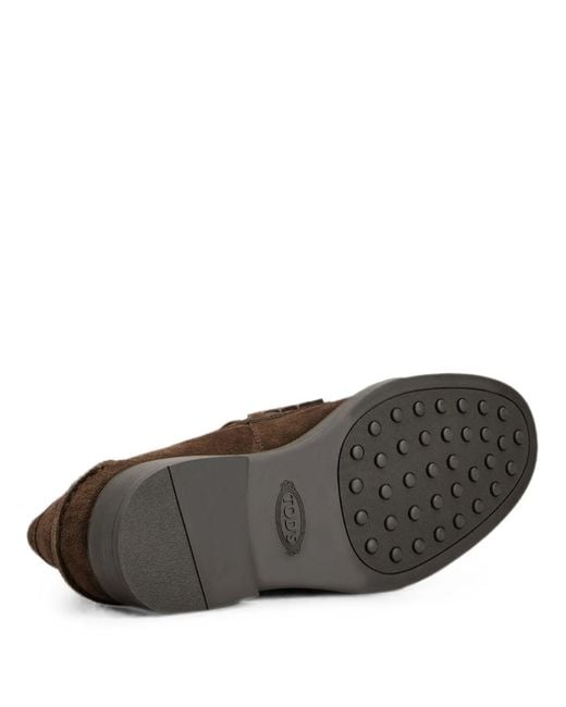 Tod's Brown Penny Loafers for men